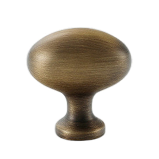 Solid Copper Cabinet Knobs | Round Top Drawer and Door Knobs