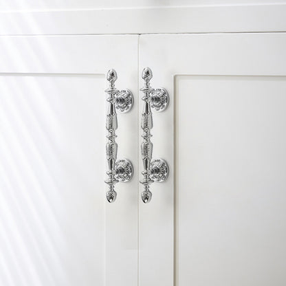 Vintage Brass and Silver Cabinet Handles | Elegant Drawer Pull Handles