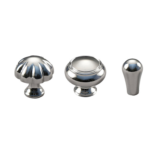 Polished Copper Cabinet Knobs for Kitchens and Drawers