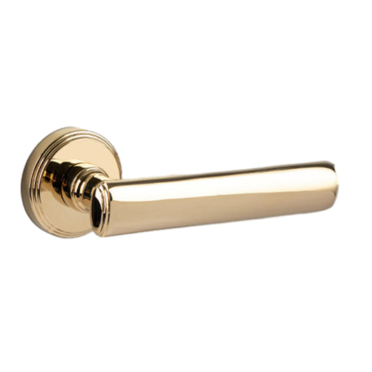 Privacy Door Handles – Stylish, Secure Brushed Brass Lockable Door Handle