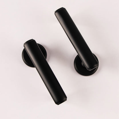 Privacy Door Handles – Stylish, Secure Brushed Brass Lockable Door Handle