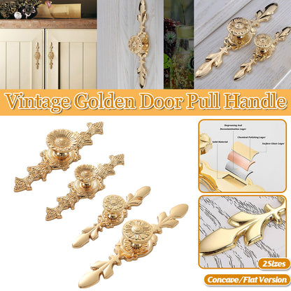 Decorative Copper Door Handles | Ornate Brass Pull Handles for Cabinets