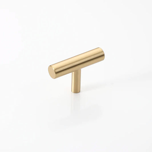 T-Bar and Long Pull Cabinet Handles – Gold & Matte Black