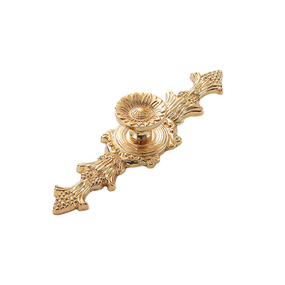 Decorative Copper Door Handles | Ornate Brass Pull Handles for Cabinets