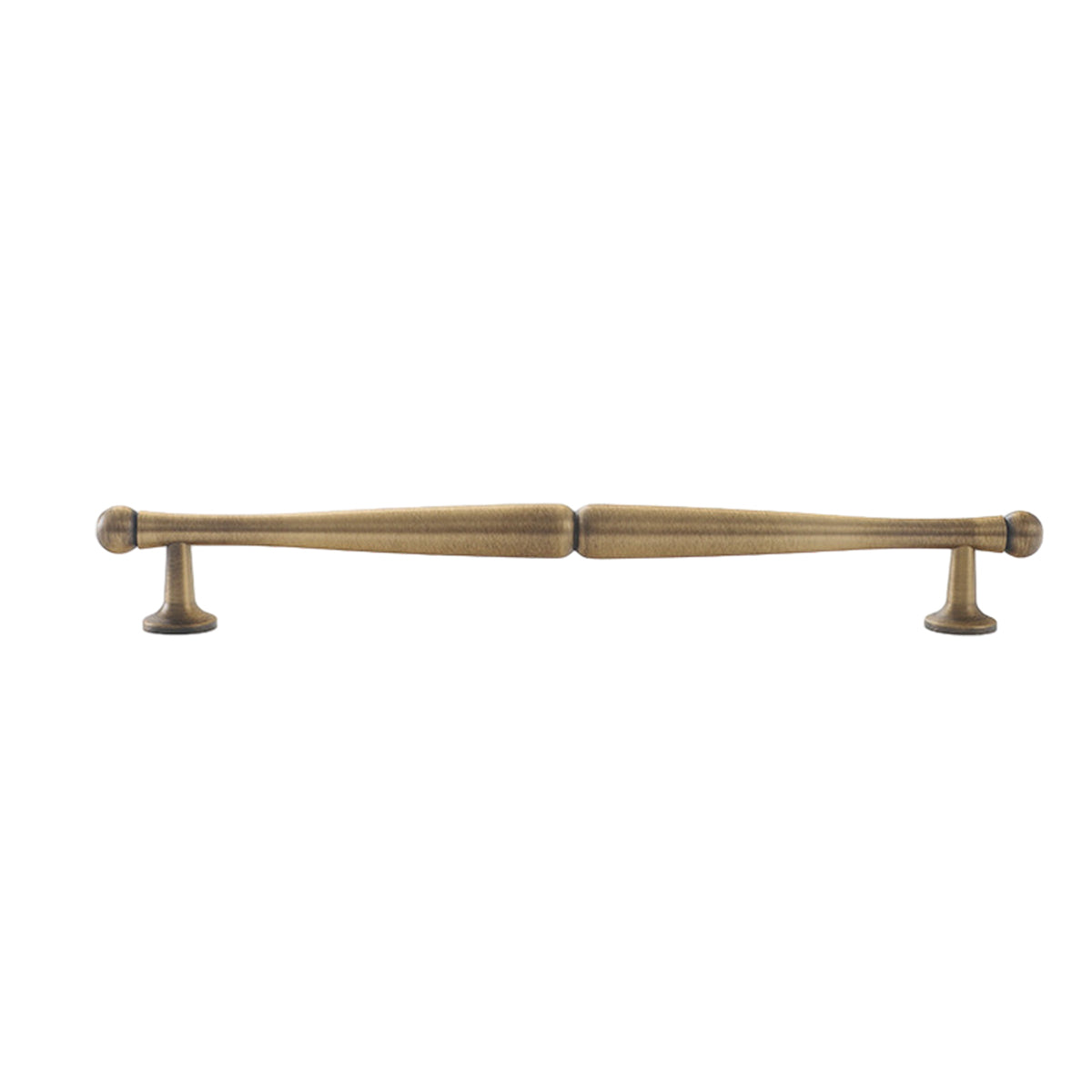 Antique Brass Cabinet Handles – Hourglass Shape Vintage Drawer Pulls