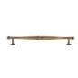 Antique Brass Cabinet Handles – Hourglass Shape Vintage Drawer Pulls
