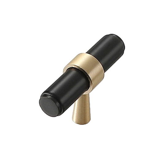 Black and Brass Copper Cabinet Handles | Modern Drawer Pulls