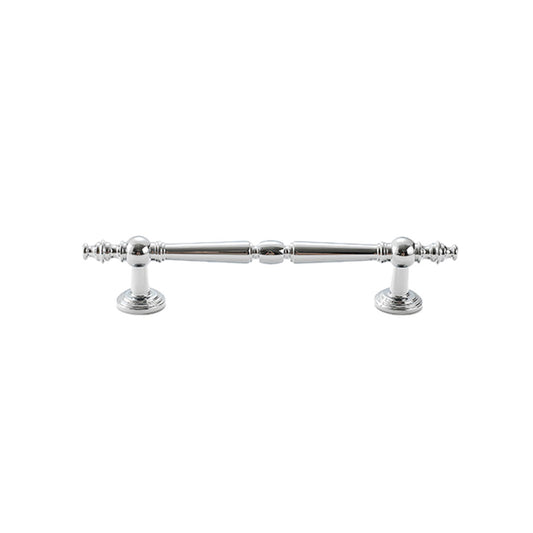 Vintage Copper Cabinet Handles and Knobs Set | Polished Brass and Silver